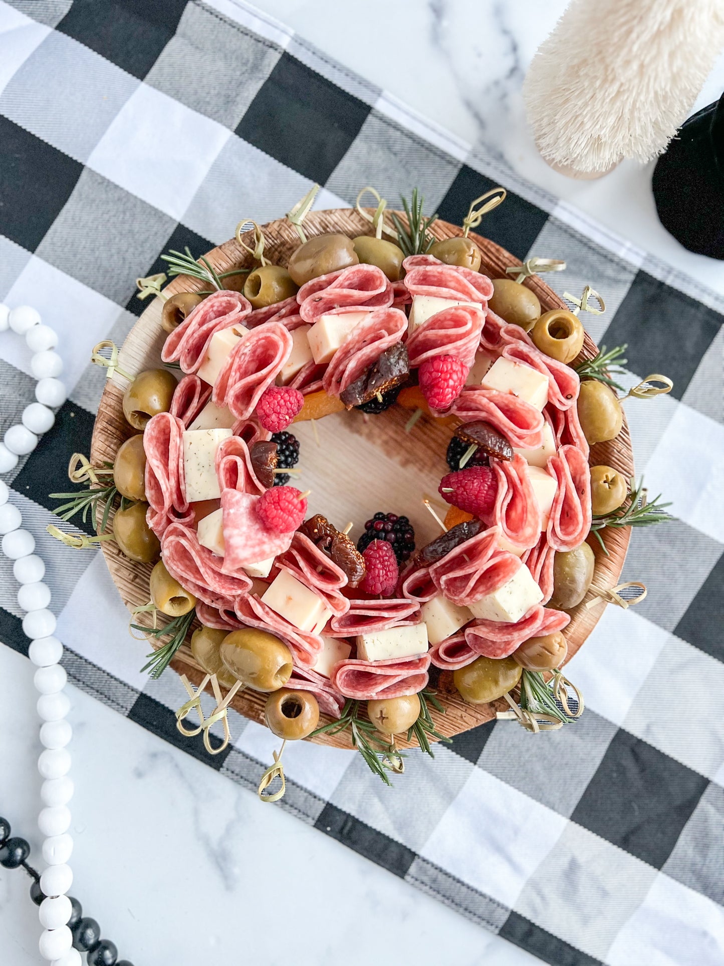 Charcuterie Skewer Wreath