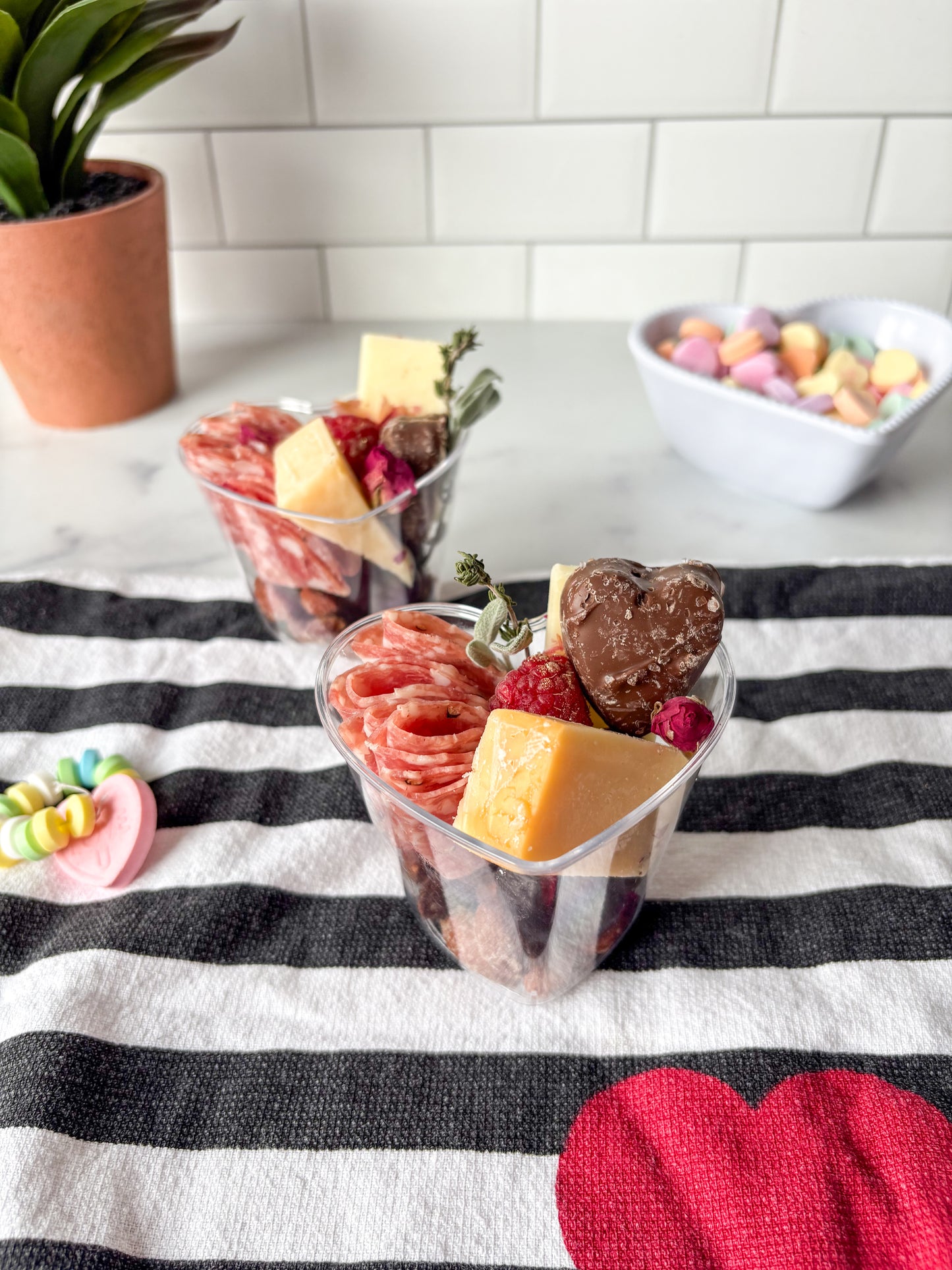 Individual Heart Cups