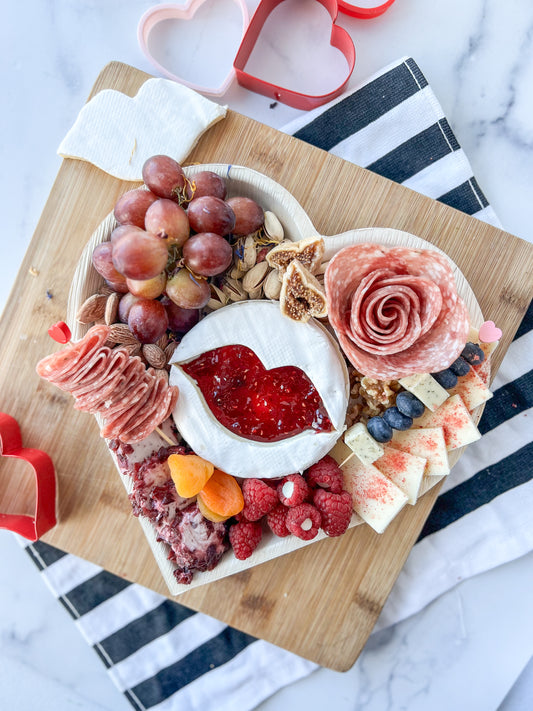 Valentine’s Charcuterie Heart