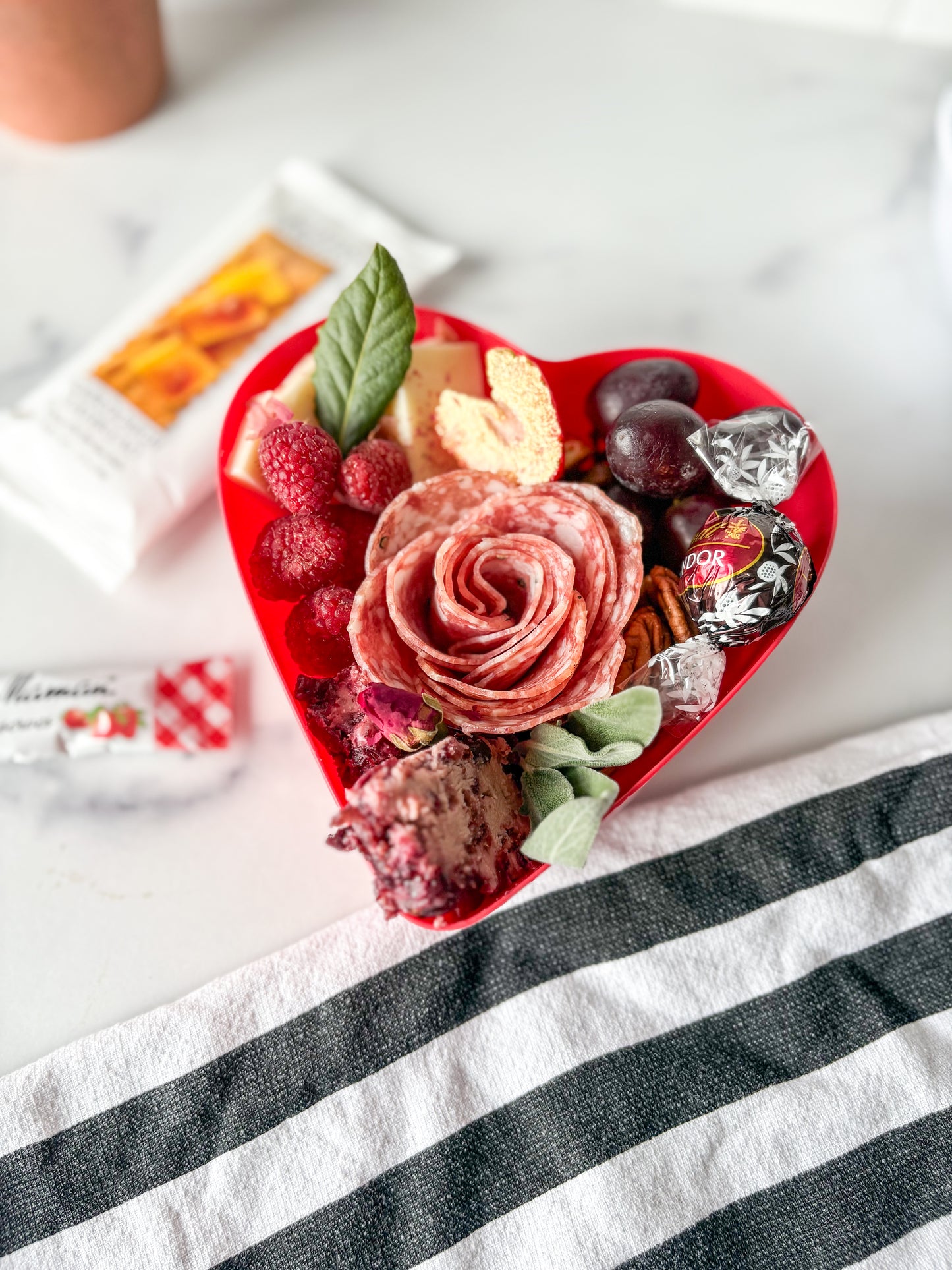 Heart Charcuterie for One